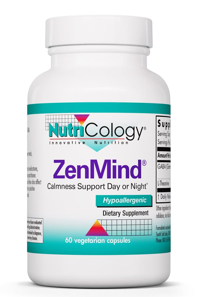 Allergy Research Group NutriCology ZenMind 60 Capsules