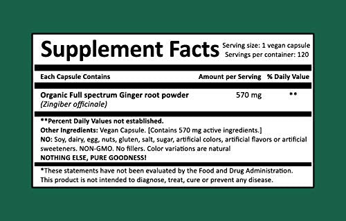Harmony Nutraceuticals Ginger Supreme - Respiratory Harmony Capsule, 120 Count