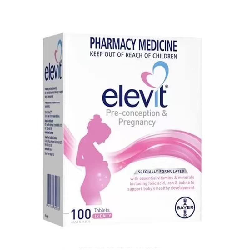 ELEVIT Elevit TAB with Iodine Tablet, 100 Count