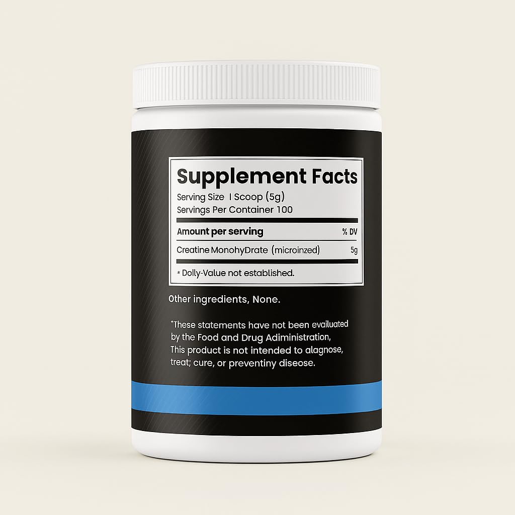 Paragon Nutrition Creatine Monohydrate Powder 17.64 oz