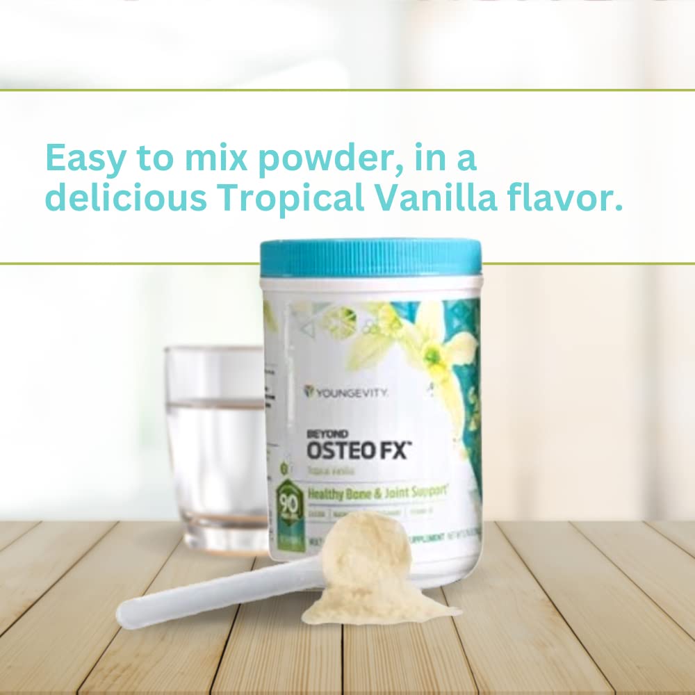Youngevity Beyond Osteo FX Tropical Vanilla Powder 6 Canisters