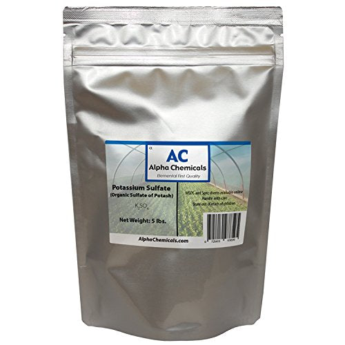 Alpha Chemicals Potassium Sulfate Powder 80 Ounces