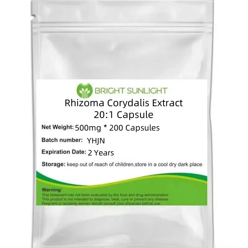 Bright sunlight Rhizoma Corydalis Extract 20:1 Capsule 1 Count