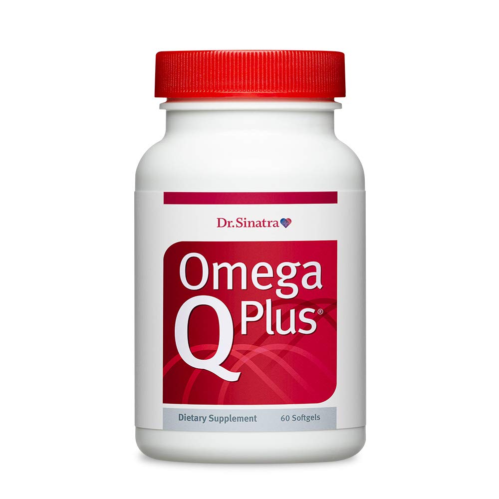 Dr. Sinatra Omega Q Plus Omega-3 and CoQ10 Supplement Softgels 60 Count