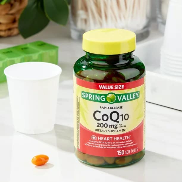 Convergence CoQ10 Rapid Release Softgels, 200mg, 150 Softgels