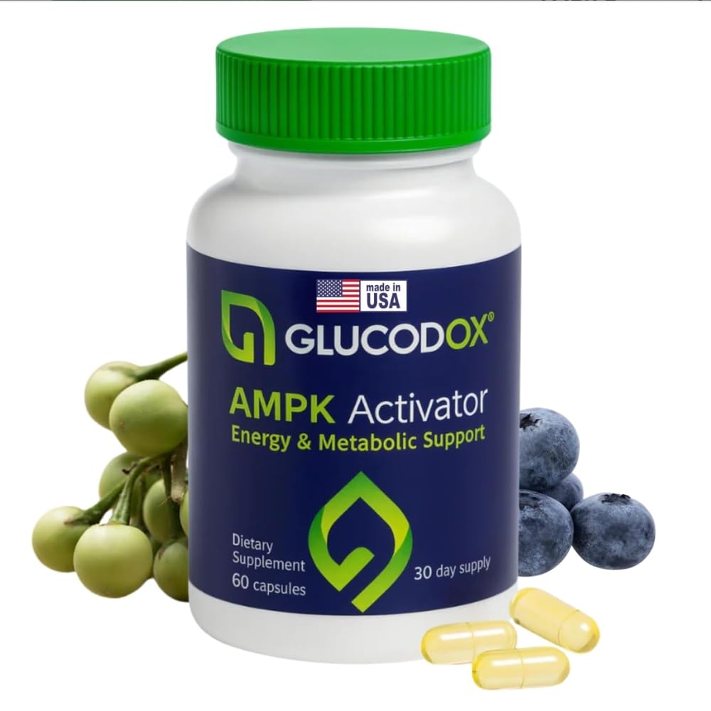 GlucodOX AMPK Activator Supplement Capsule, 60 Capsules