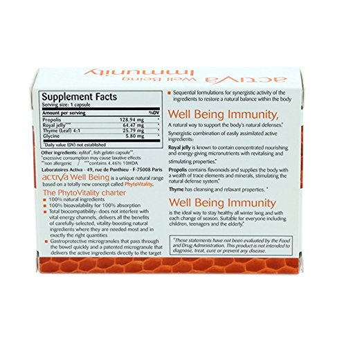 Activa Well Being Immunity Immunity Capsule 45 Count