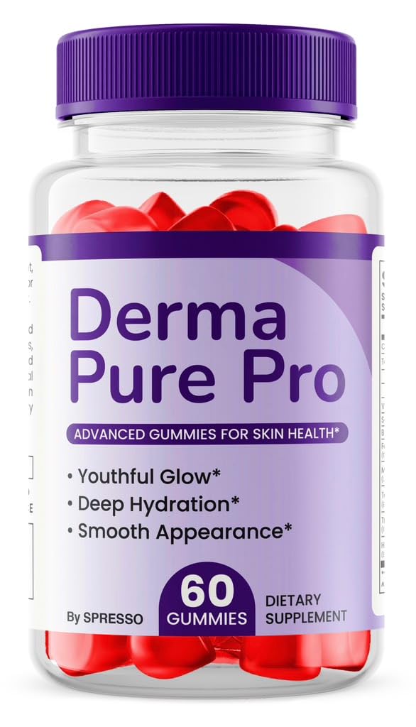 SPRESSO Derma Pure Supplement Gummies for Daily Wellness, 60 Gummies