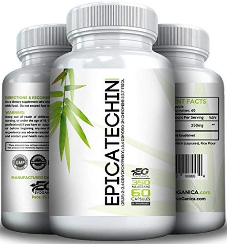 EVOGANICA Epicatechin 350mg Capsule 60 Capsules