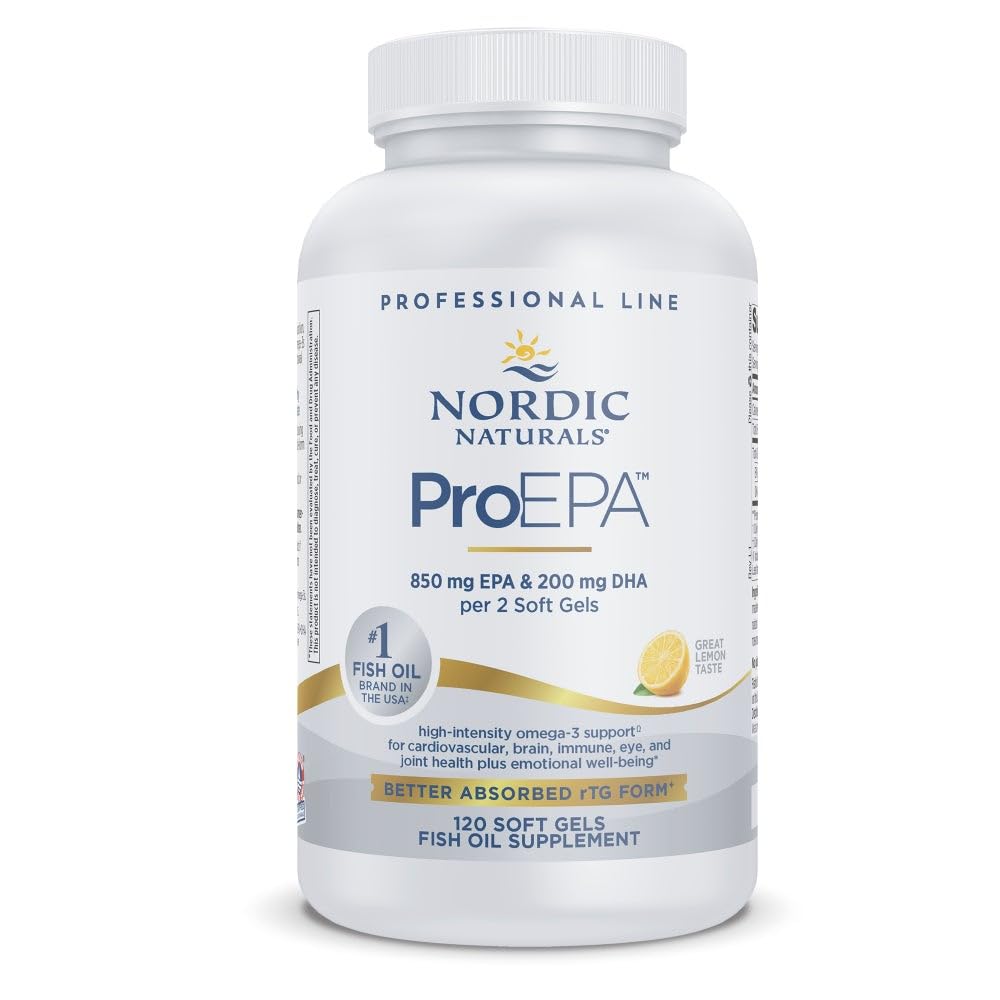 Nordic Naturals ProEPA Lemon Softgels 120