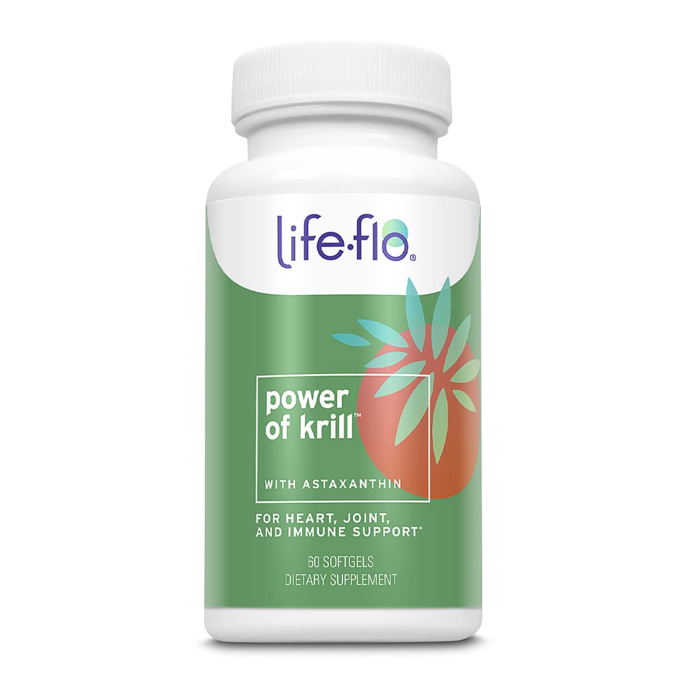 LIFE-FLO Power of Krill Softgels 60 Count
