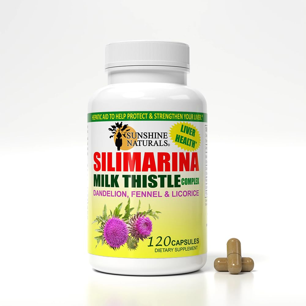 Sunshine Naturals Milk Thistle Complex Capsules 240