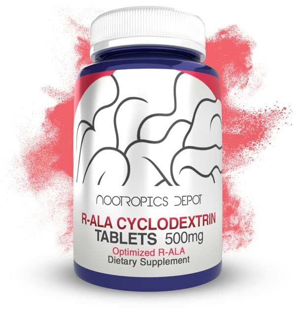 Nootropics Depot R-ALA Cyclodextrin Complex Capsules 30 Count