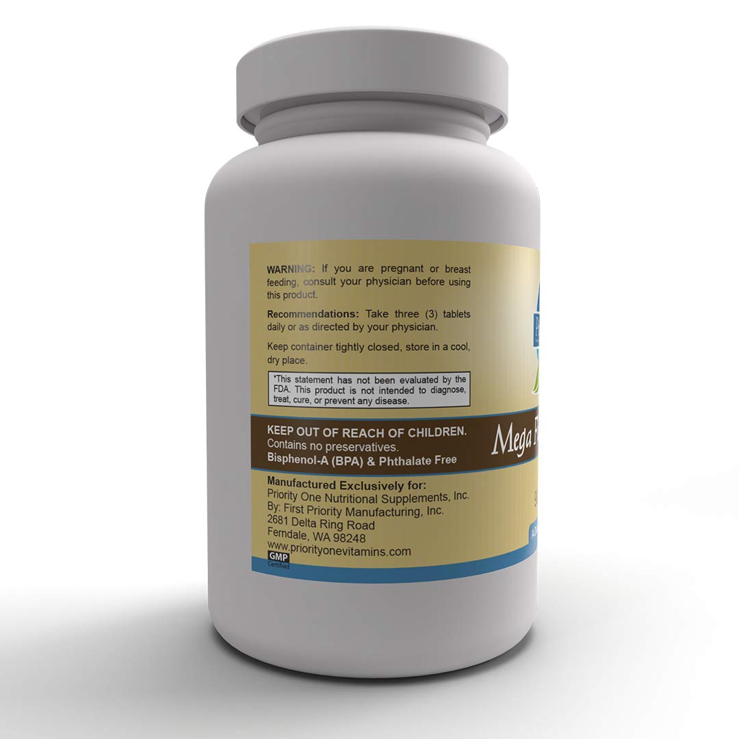 Priority One Mega Flavonoid 2000 90 Tablets