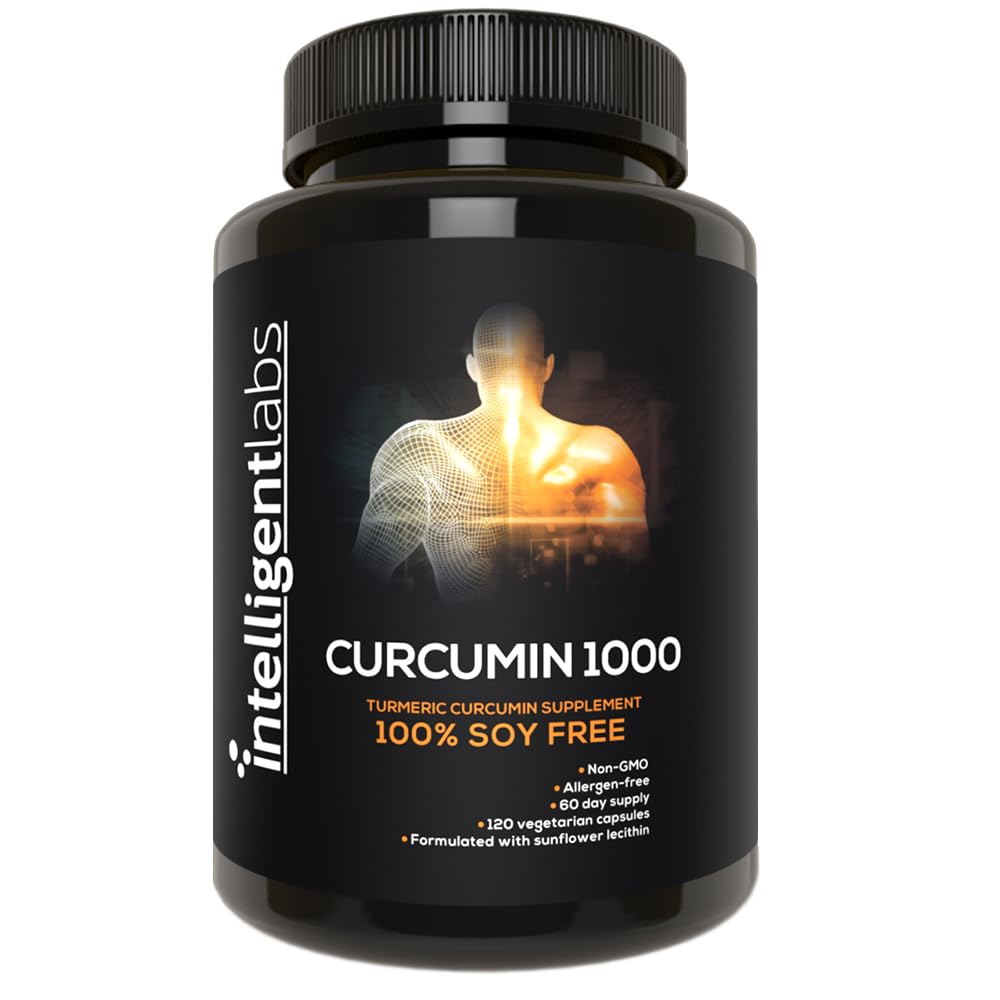 Intelligent Labs Curcumin Turmeric Extract 1000mg Capsule 120 Count
