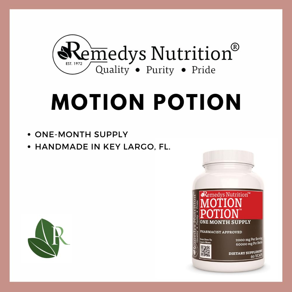 Remedy’s Nutrition Motion Potion Capsules, 60 Capsules