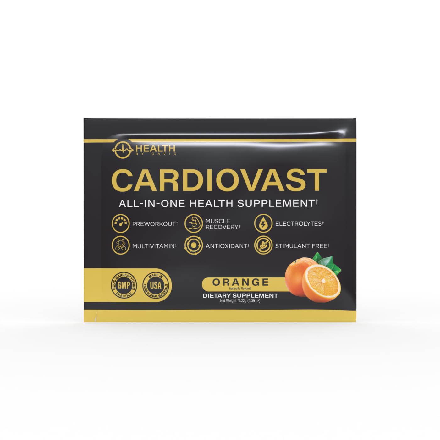 Health by David CardioVast All-in-One Health Supplement Powder 10 Ounce