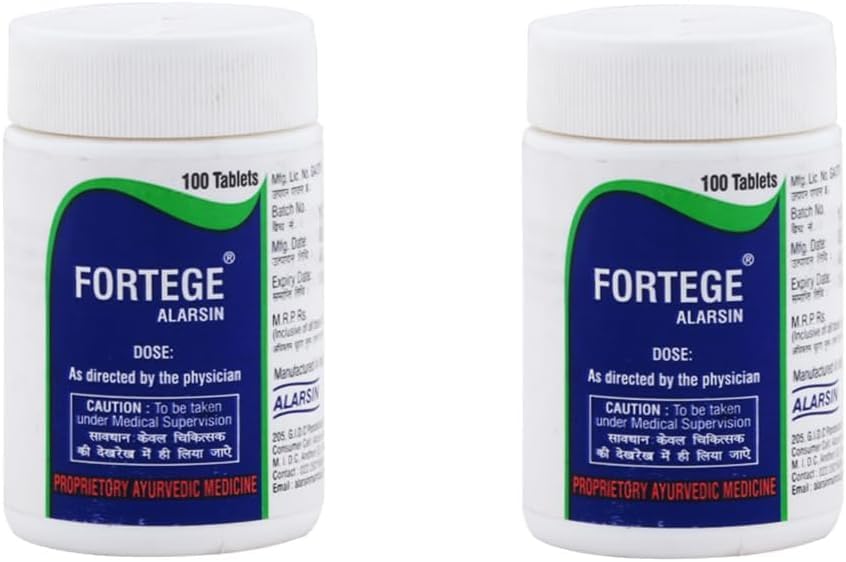 Generic Alarsin Fortege 100 Tablets Multivitamin-Mineral Combination