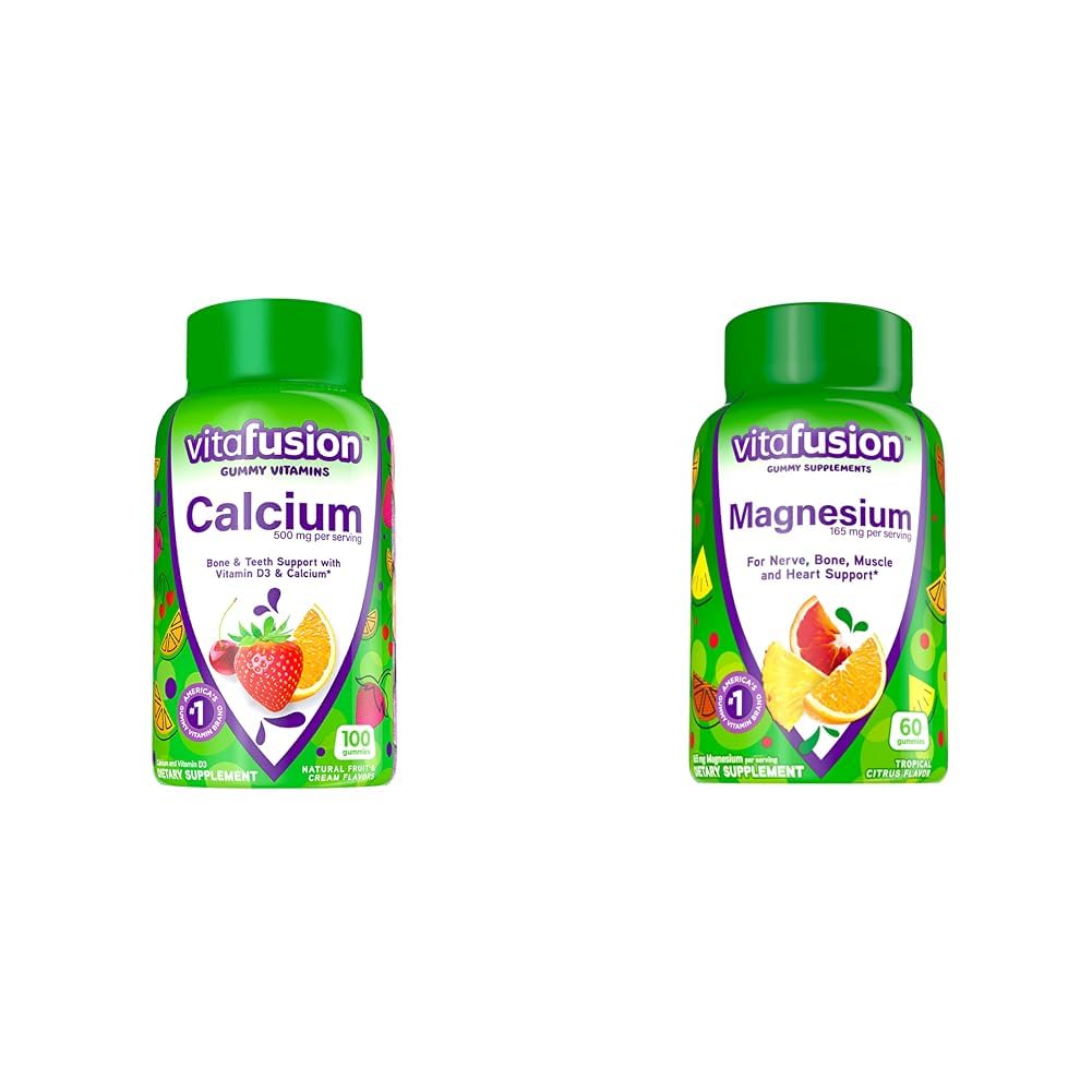 Vitafusion Calcium Gummy Vitamins, 100 Count