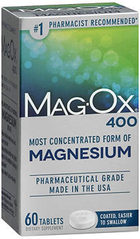 Mag-Ox 400 Magnesium Tablets, 180 Count
