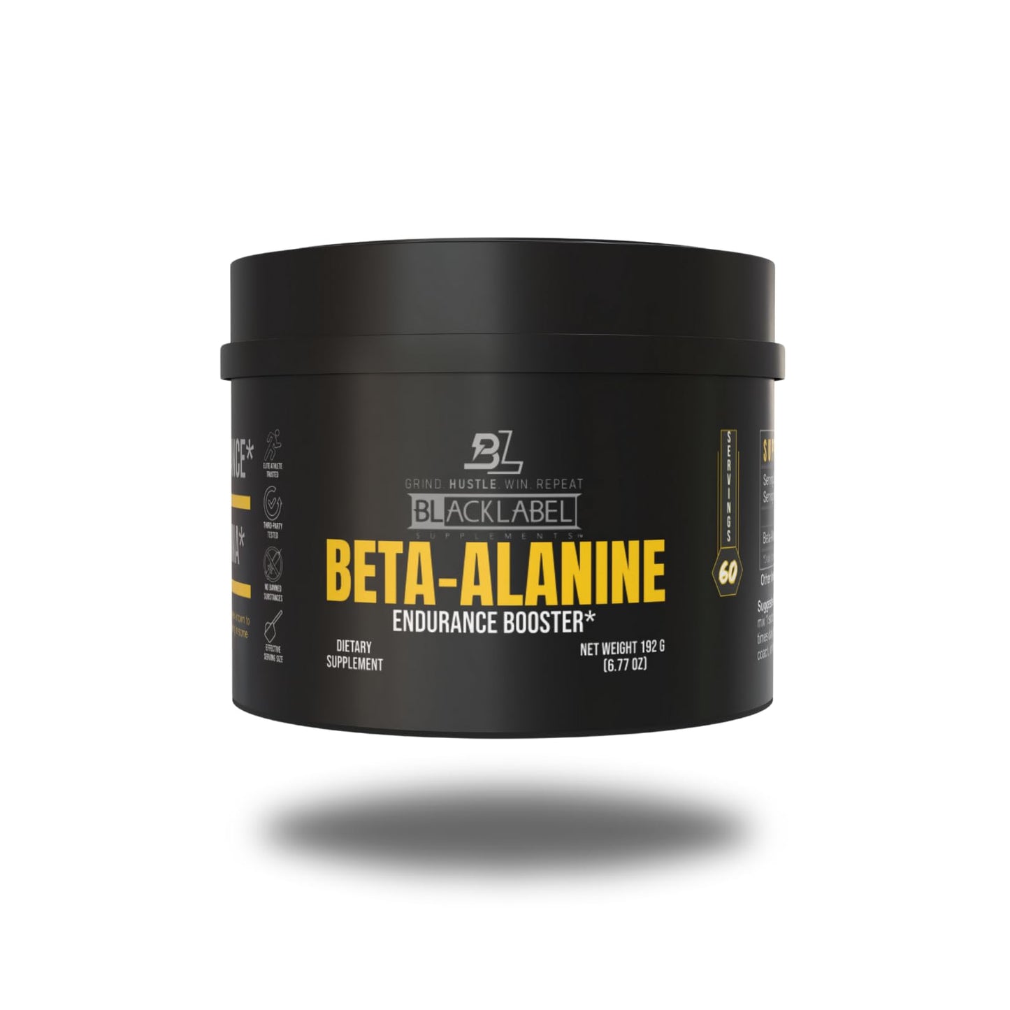 BLACKLABEL Supplements Beta-Alanine Powder 6.77 oz