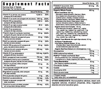 Youngevity Multi Vitamin Mineral Complex BTT 2.0, 120 Tablets