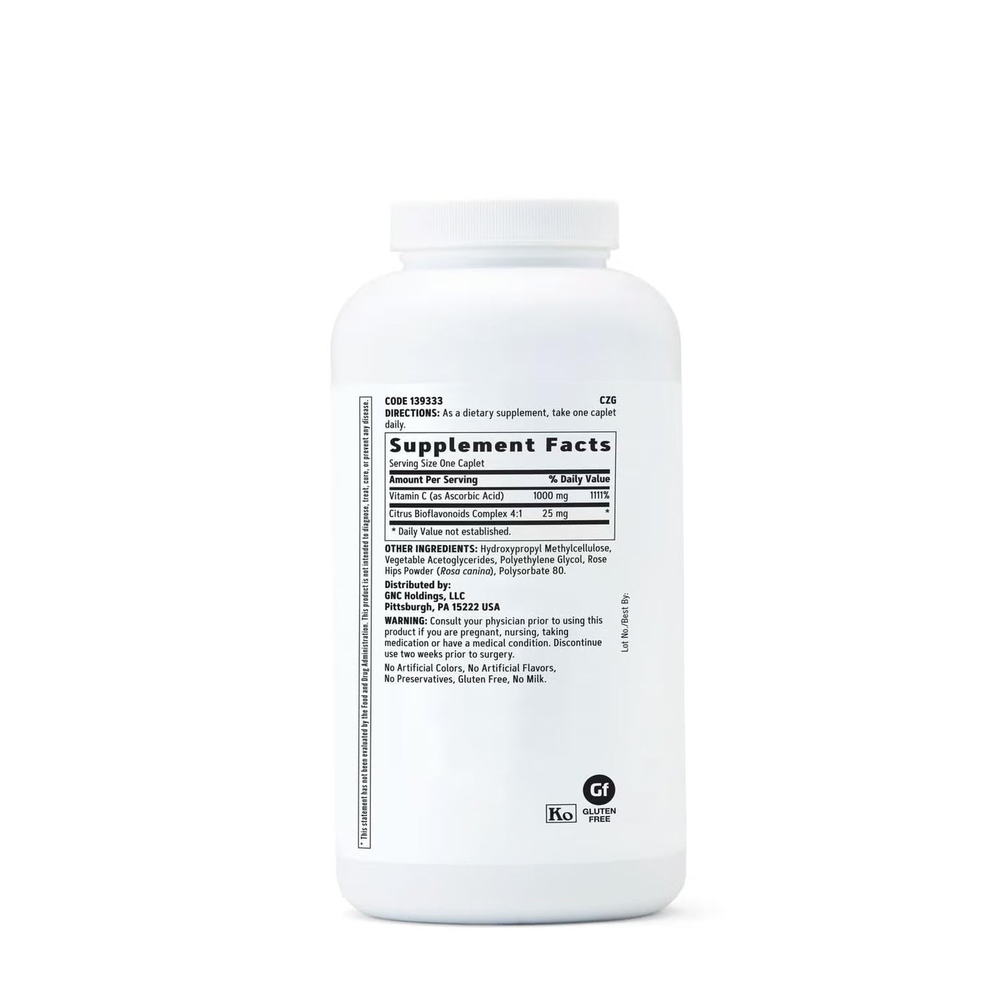 GNC Vitamin C Timed-Release 1000mg Caplets 360 Count
