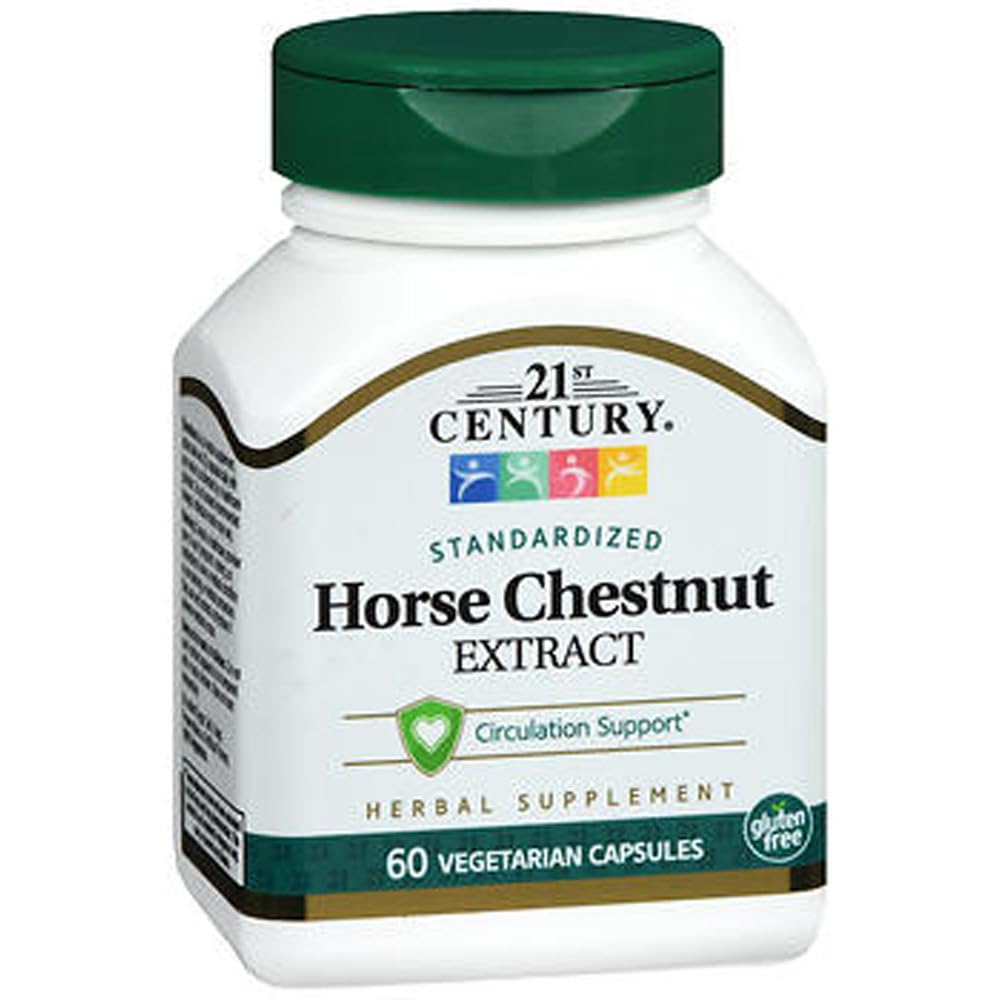 21st Century Horse Chestnut Extract Veg Capsules, 60 Count