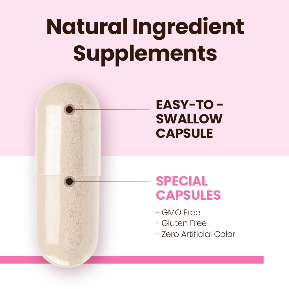 JUNG KWAN JANG Sleep Support GABA Complex 500mg with American Ginseng, 60 Capsules