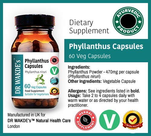 DR WAKDE's Phyllanthus Capsules, 1 Count