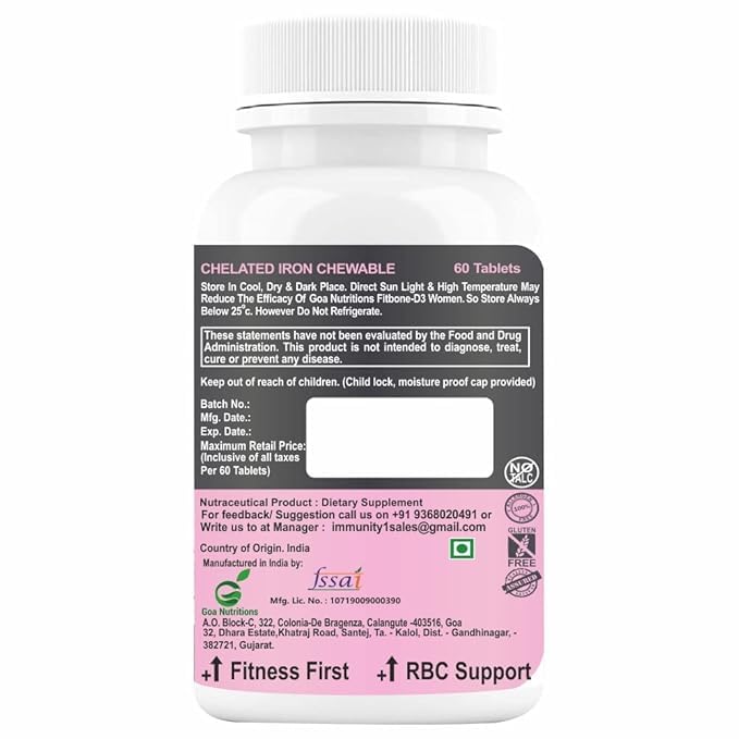 Generic Iron 60 Chewables