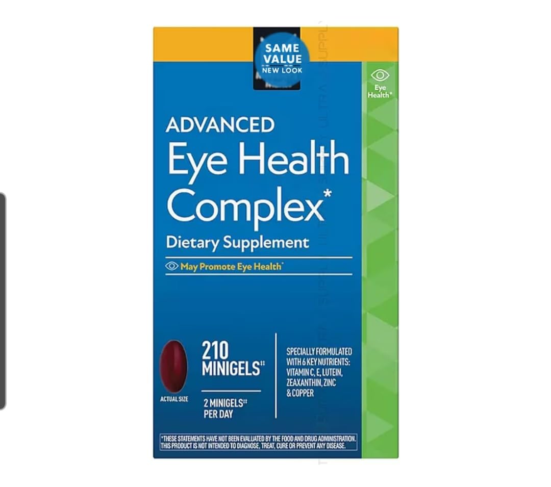 Generic Advanced Eye Health Complex Minigels Softgels 210