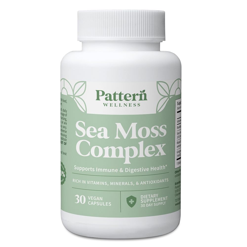 Pattern Wellness Sea Moss Complex Capsule 30 Count