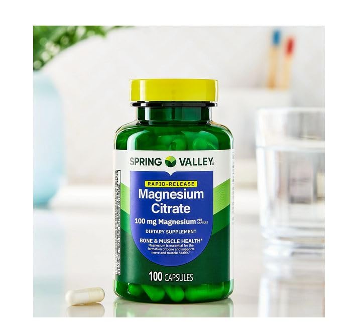 H4U Magnesium Citrate Bone Health Dietary Supplement Gummy 60 Count