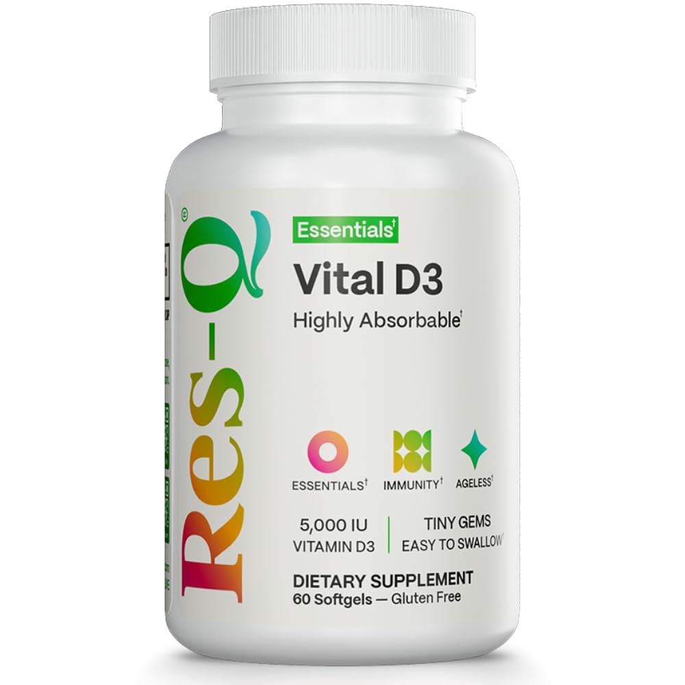 Res-Q Vital D3 Capsules 360