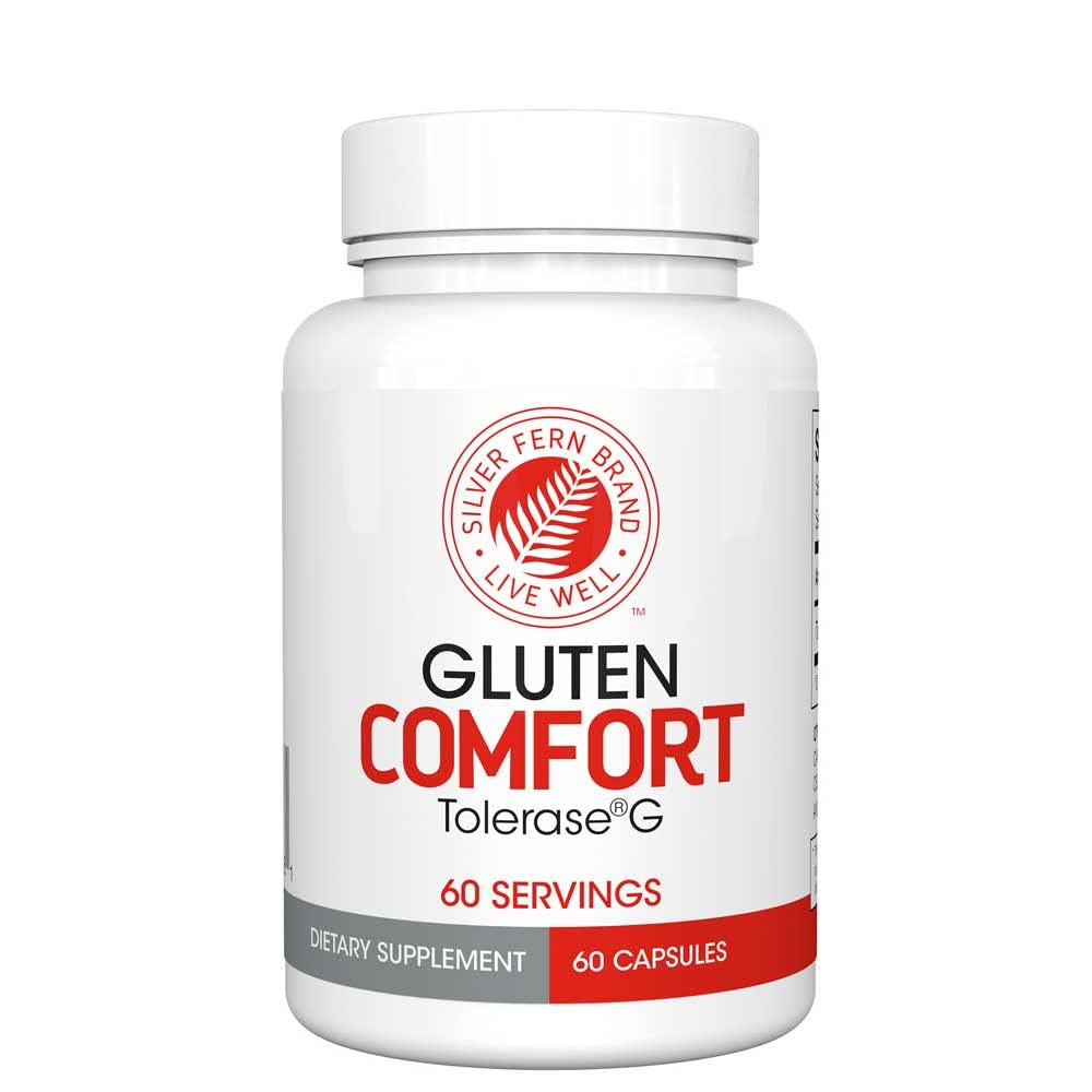 Silver Fern Gluten Comfort with Tolerase G 60 Capsules
