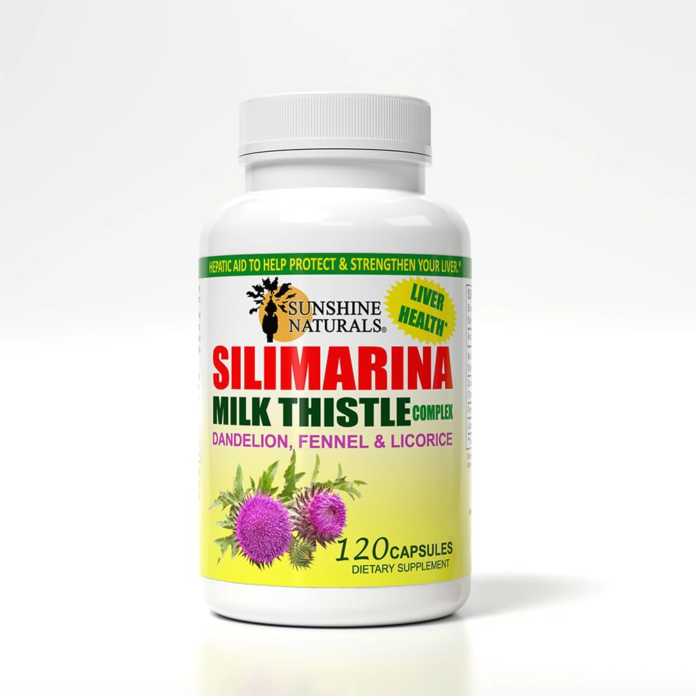 Sunshine Naturals Milk Thistle Complex Capsules 240