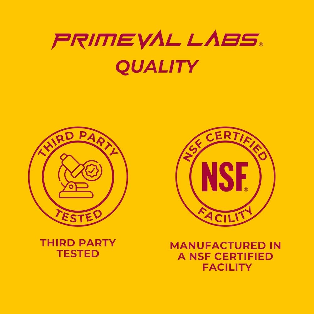Primeval Labs Clean Creatine Monohydrate Powder, 120 Servings