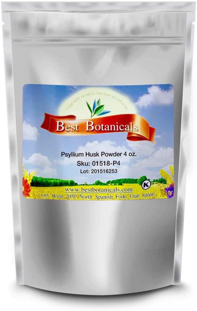 Best Botanicals Psyllium Husk Powder 4 oz
