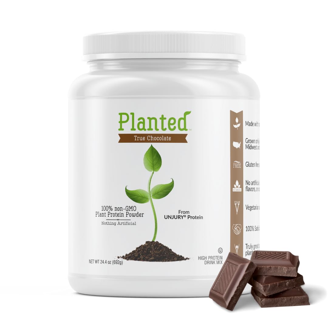 Unjury Planted Vegan Protein Powder, 20 Servings