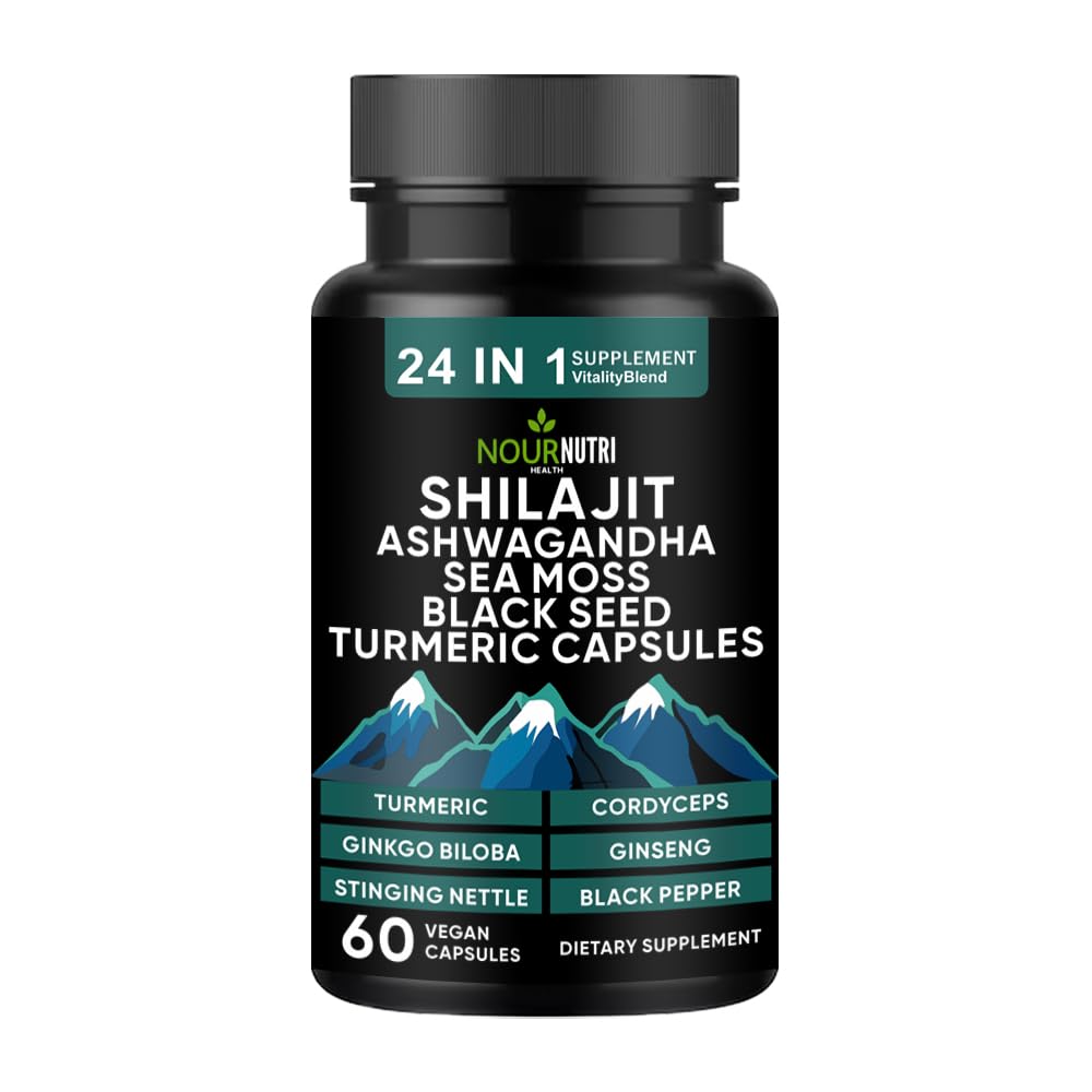Nour Nutri Health Vitality and Wellness Support Ultra 24 in 1 Supplements Blend Capsule 1