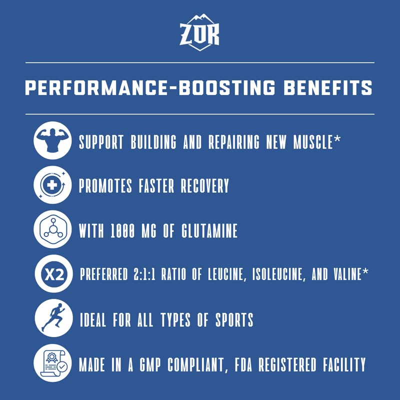 ZOR Labs SIP 'N Lift BCAA Powder 11.2 oz