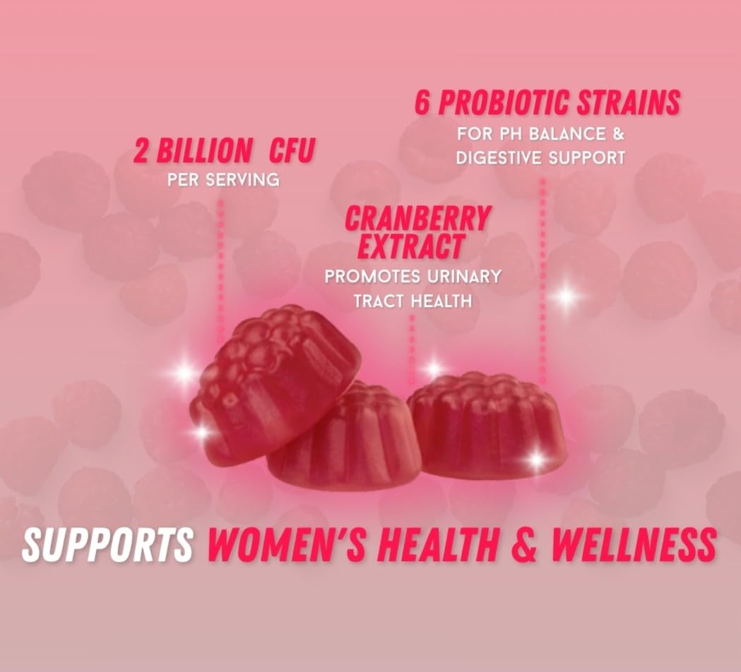 Sanus Wellness Probiotics for Women Gummy - 60 Gummies