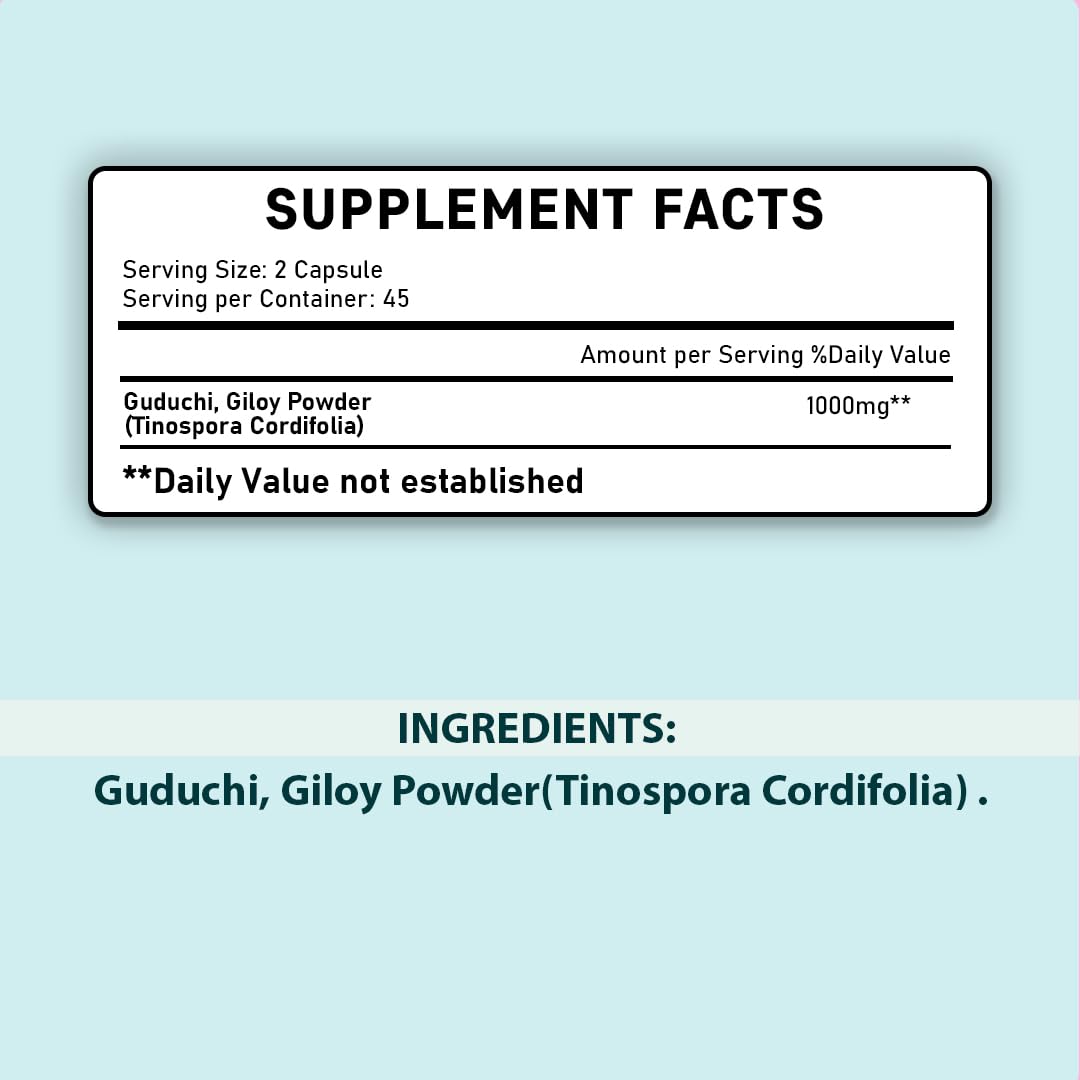 minature Giloy Tablets 90 Count