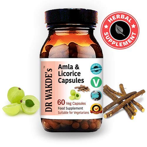 DR WAKDE's Amla & Licorice Capsules 1 Count