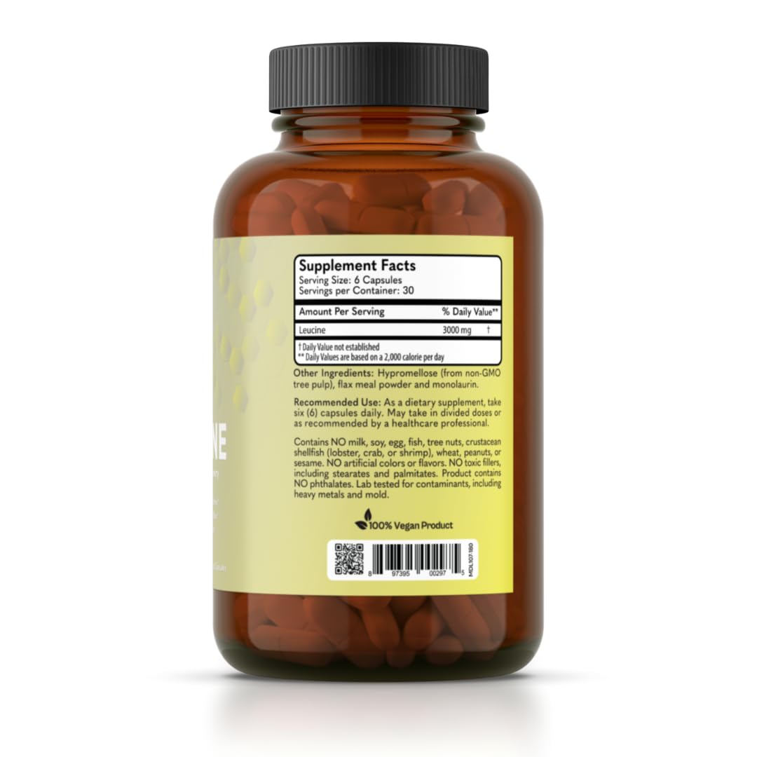 MD Logic Health Leucine Capsule 180 Count