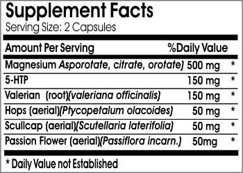 PureControl Supplements Panic Attack Relief 100 Capsules