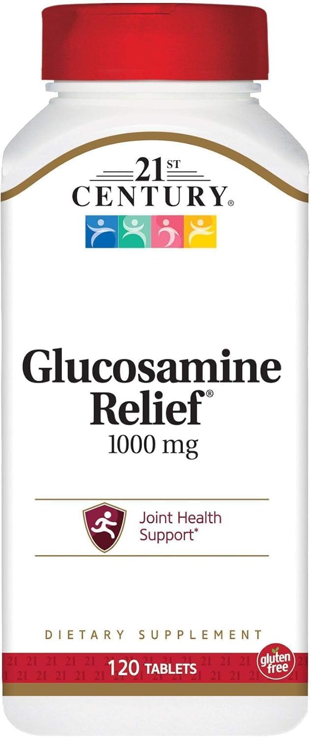21st Century Glucosamine Relief 1000 mg Tablets, 240 Tablets