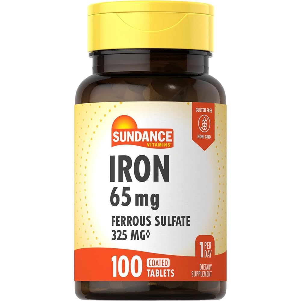 Sundance Iron 65 mg, 300 Tablets