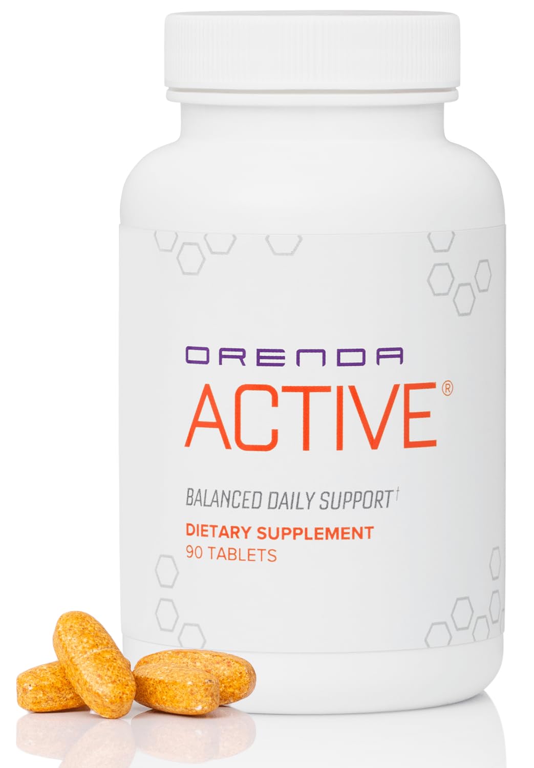 Orenda International Active All 8 Forms Vitamin E & CoQ10 Tablets 90